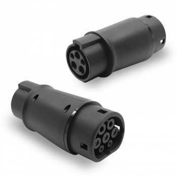 Type 2 - Type 1 (J1772) ელ. მანქანის დამტენის გადამყვანი