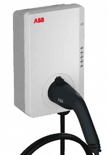 ელექტრო მანქანის დამტენი 7.4kW  (Terra AC wallbox type 2 AC, 5მ კაბელი)
